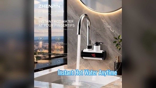 ABS-materiaal, elektrische boilerkraan Instant-verwarmingskraan Instant-verwarmingswarmwaterkraan