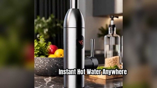 Kraan voor direct warm water LED-digitaal display Kraan
