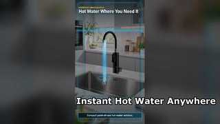 Instant warmwaterkraan 3400W elektrische verwarming voor thuis