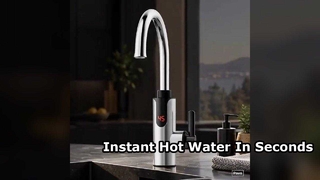 Instant warmwaterkraan Snelle verwarming Keukenkraan