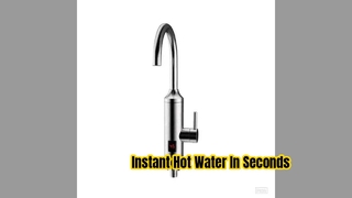Instant elektrische warmwaterkraan, 3300W, verwarmt water in 3-5 seconden, geschikt voor gebruik in de keuken
