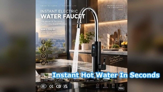Ontworpen met gescheiden water- en elektriciteitscircuits; bediend door een mechanische hendelschakelaar naar vorige