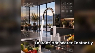 Instant-warmwaterkraan voor uw keuken, keuken- en badkamerkranen, elektrische kranen met directe warmte