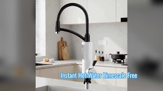 Instant warmwaterkraan Kalkvrije keukenoplossing