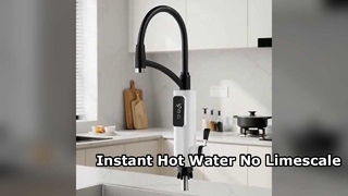 Instant warmwaterkraan Kalkvrije keukenoplossing