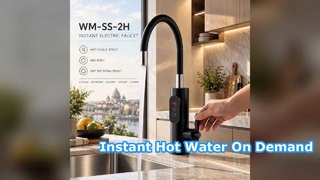 Instant warmwaterkraan voor keuken en badkamer Tankless elektrische boiler kraan ABS materiaal,