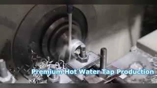 Fabrieksrondleiding voor productie van instant warmwaterkranen